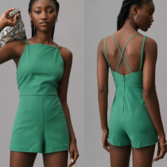 Brand New Maeve Strappy Micro Romper - Picture 1 of 10